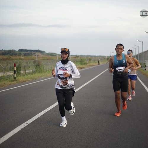 Race photo from KEDIRI HALF MARATHON 2026