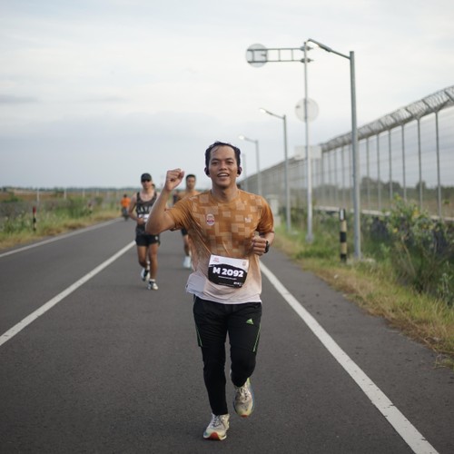 Race photo from KEDIRI HALF MARATHON 2026