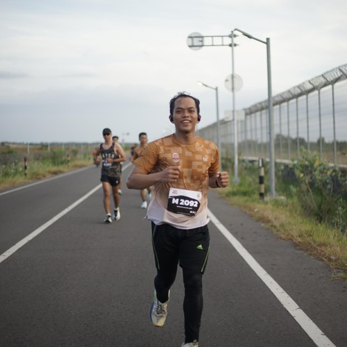 Race photo from KEDIRI HALF MARATHON 2026