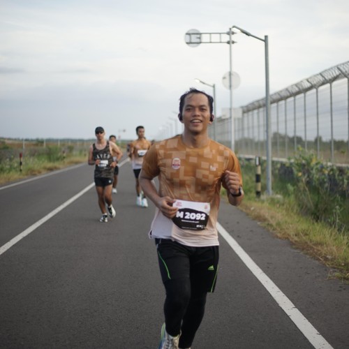 Race photo from KEDIRI HALF MARATHON 2026