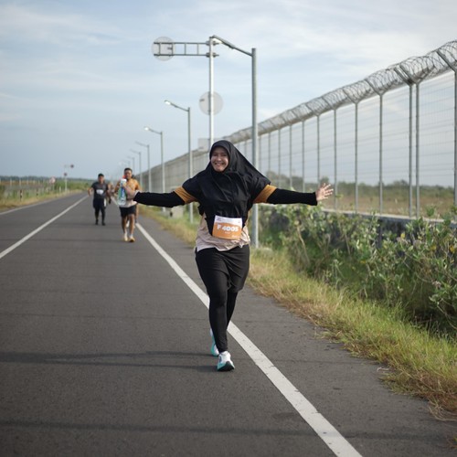 Race photo from KEDIRI HALF MARATHON 2026