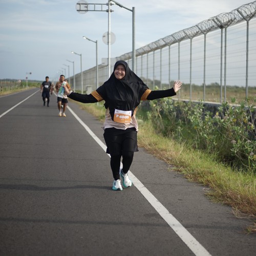 Race photo from KEDIRI HALF MARATHON 2026