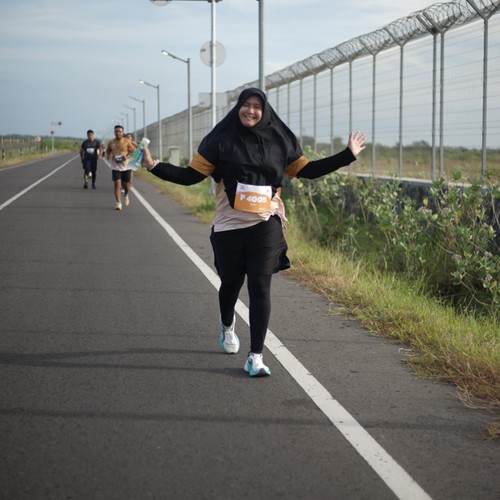 Race photo from KEDIRI HALF MARATHON 2026