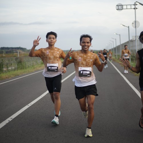 Race photo from KEDIRI HALF MARATHON 2026