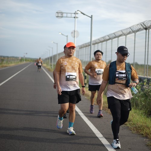 Race photo from KEDIRI HALF MARATHON 2026