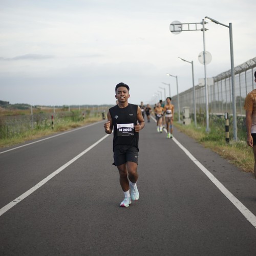 Race photo from KEDIRI HALF MARATHON 2026
