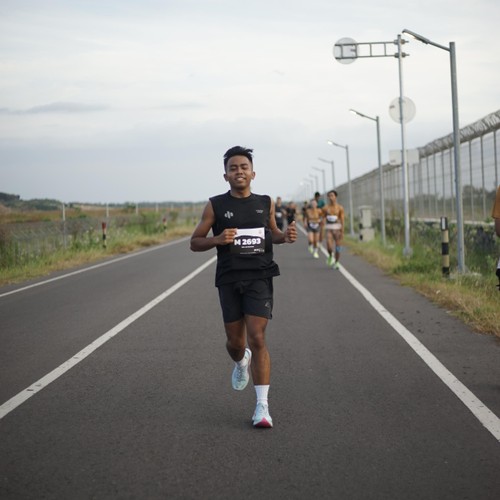 Race photo from KEDIRI HALF MARATHON 2026