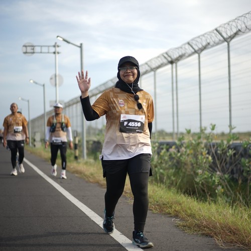Race photo from KEDIRI HALF MARATHON 2026