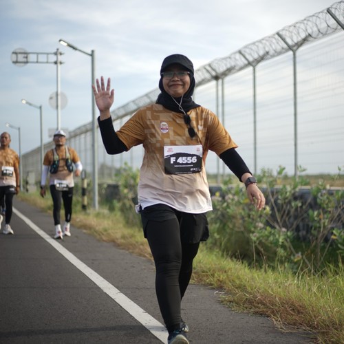 Race photo from KEDIRI HALF MARATHON 2026