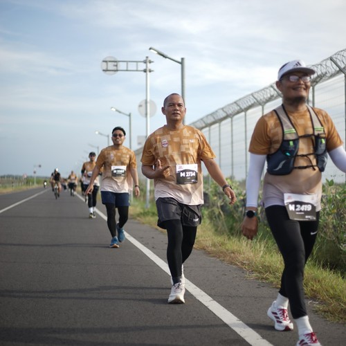 Race photo from KEDIRI HALF MARATHON 2026