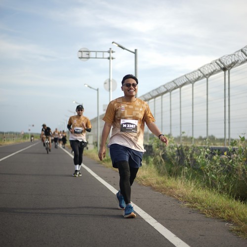 Race photo from KEDIRI HALF MARATHON 2026