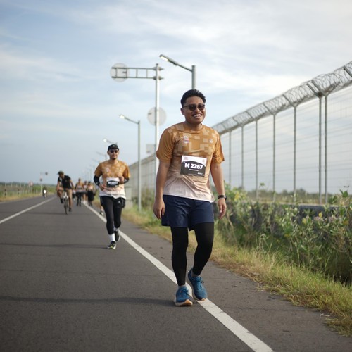 Race photo from KEDIRI HALF MARATHON 2026