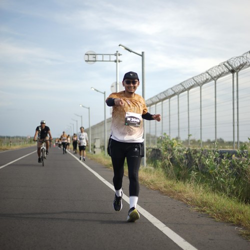 Race photo from KEDIRI HALF MARATHON 2026