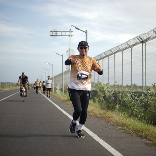 Race photo from KEDIRI HALF MARATHON 2026