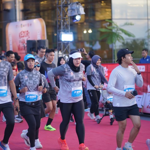Race photo from KEDIRI HALF MARATHON 2026