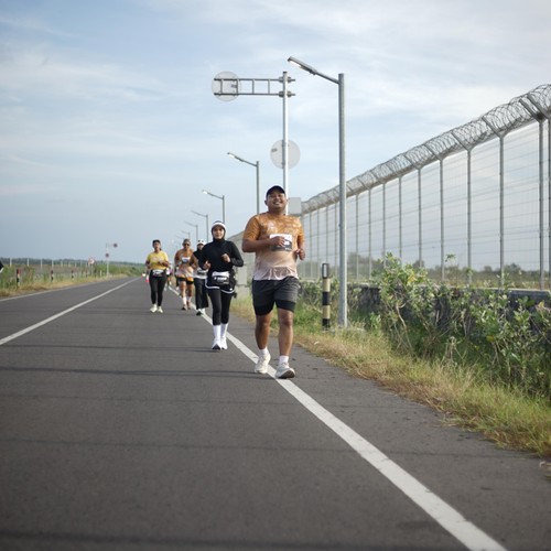 Race photo from KEDIRI HALF MARATHON 2026