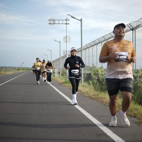 Race photo from KEDIRI HALF MARATHON 2026