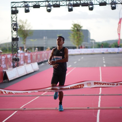 Race photo from KEDIRI HALF MARATHON 2026