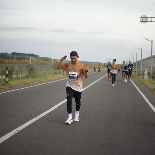 Race photo from KEDIRI HALF MARATHON 2026