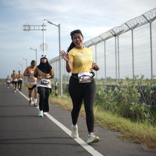 Race photo from KEDIRI HALF MARATHON 2026
