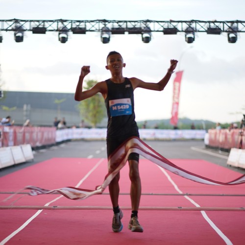Race photo from KEDIRI HALF MARATHON 2026