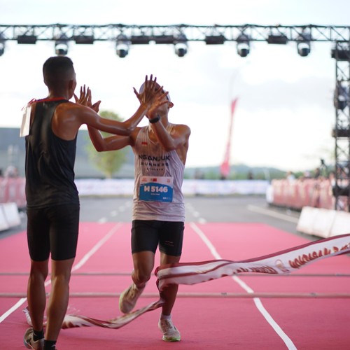 Race photo from KEDIRI HALF MARATHON 2026