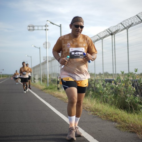 Race photo from KEDIRI HALF MARATHON 2026