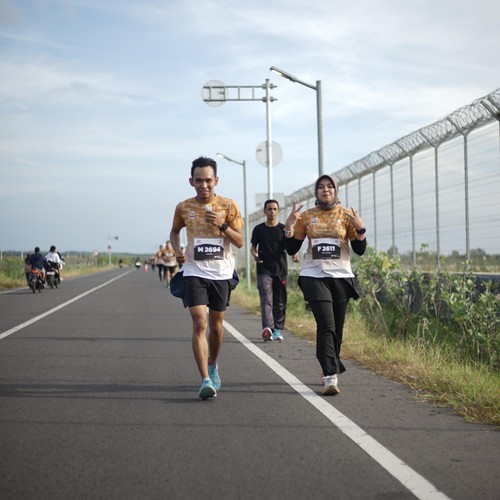 Race photo from KEDIRI HALF MARATHON 2026