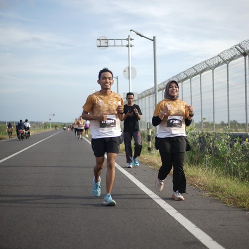 Race photo from KEDIRI HALF MARATHON 2026