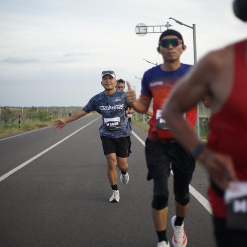 Race photo from KEDIRI HALF MARATHON 2026