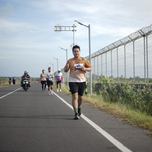 Race photo from KEDIRI HALF MARATHON 2026
