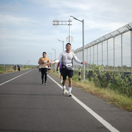 Race photo from KEDIRI HALF MARATHON 2026