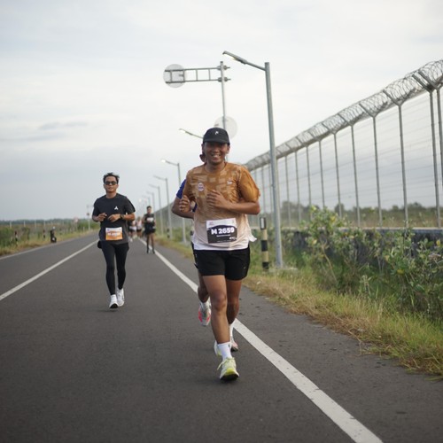 Race photo from KEDIRI HALF MARATHON 2026