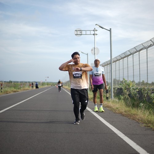 Race photo from KEDIRI HALF MARATHON 2026