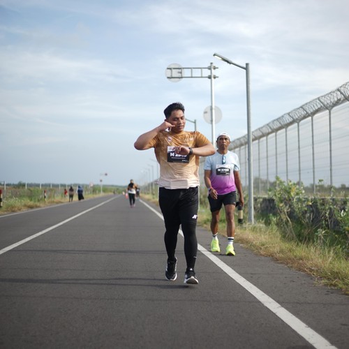 Race photo from KEDIRI HALF MARATHON 2026