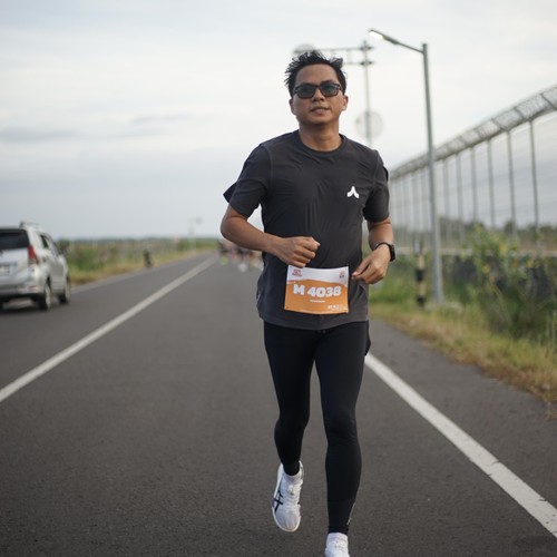 Race photo from KEDIRI HALF MARATHON 2026