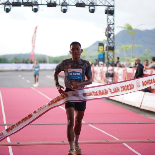 Race photo from KEDIRI HALF MARATHON 2026