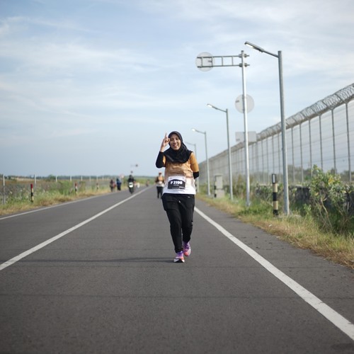 Race photo from KEDIRI HALF MARATHON 2026