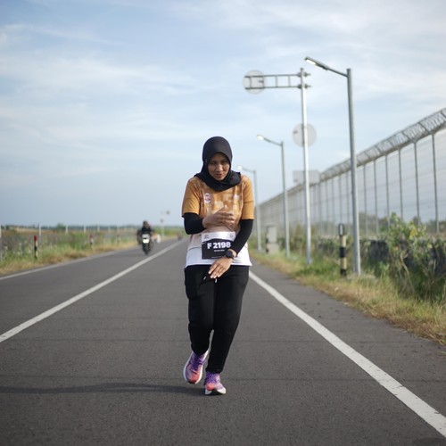 Race photo from KEDIRI HALF MARATHON 2026