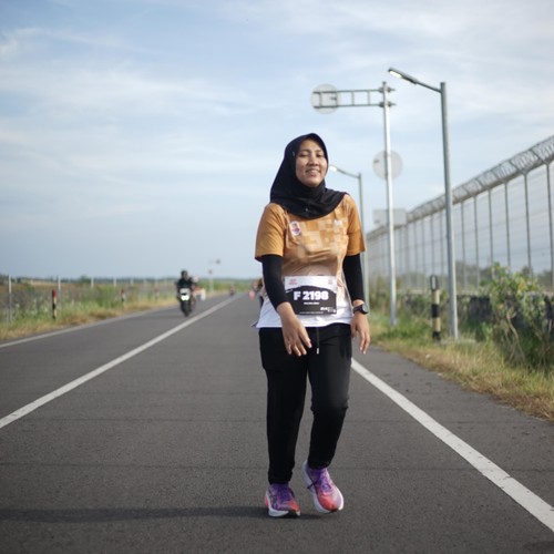 Race photo from KEDIRI HALF MARATHON 2026
