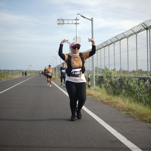 Race photo from KEDIRI HALF MARATHON 2026