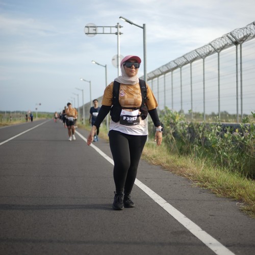 Race photo from KEDIRI HALF MARATHON 2026