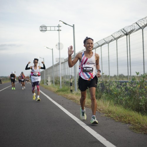 Race photo from KEDIRI HALF MARATHON 2026