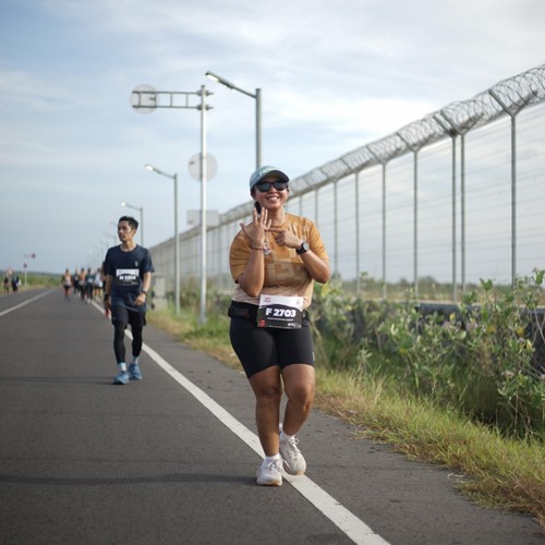 Race photo from KEDIRI HALF MARATHON 2026