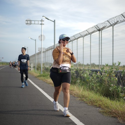 Race photo from KEDIRI HALF MARATHON 2026