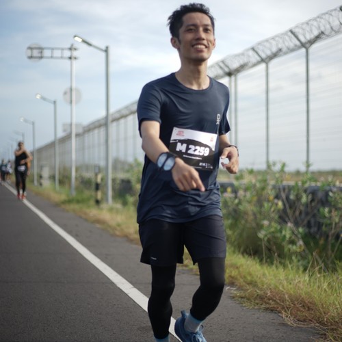 Race photo from KEDIRI HALF MARATHON 2026