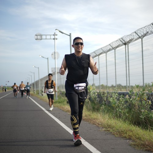 Race photo from KEDIRI HALF MARATHON 2026