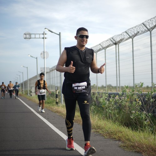 Race photo from KEDIRI HALF MARATHON 2026