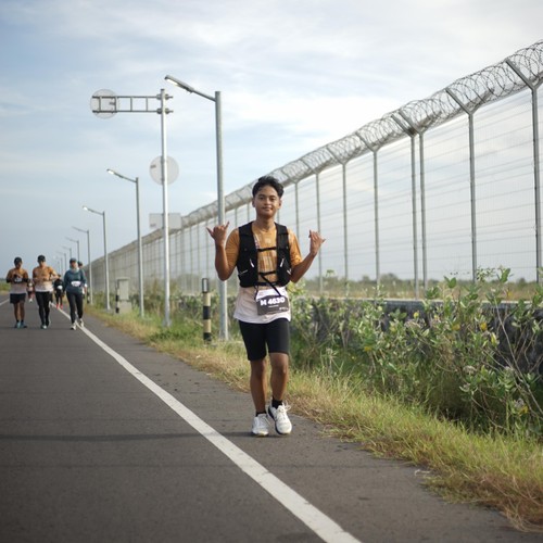 Race photo from KEDIRI HALF MARATHON 2026