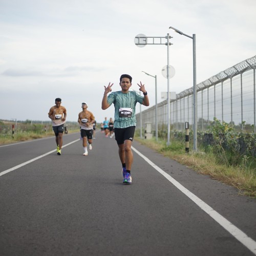 Race photo from KEDIRI HALF MARATHON 2026